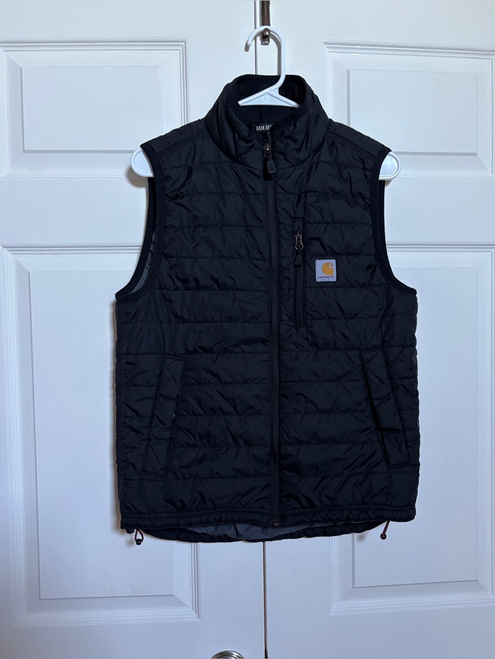 Carhartt Men’s Gilliam Rain Defender Cordura Insulated Vest Black S